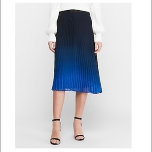 Express High Waisted ombré Midi skirt